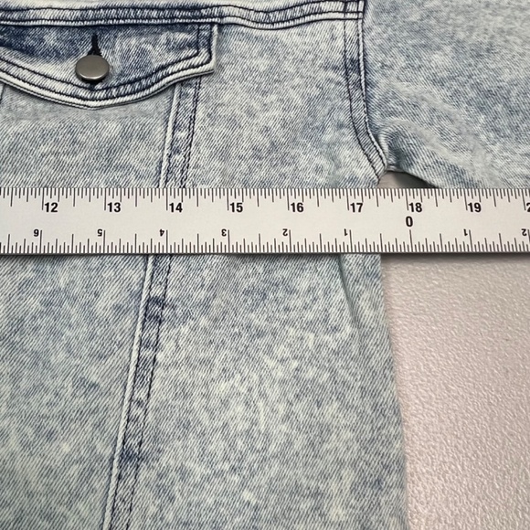 Disney Marvel Girls' Light Denim Wash Jacket, Sizes 10/12 - Picture 7 of 9